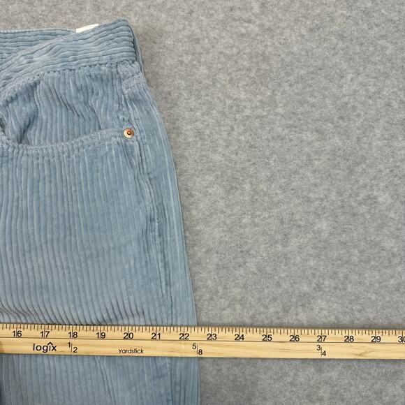 Levi's 514 Straight Fit Pants Mens Size 36 x 32 Blue Corduroy Regular Fit Cotton - Picture 12 of 13